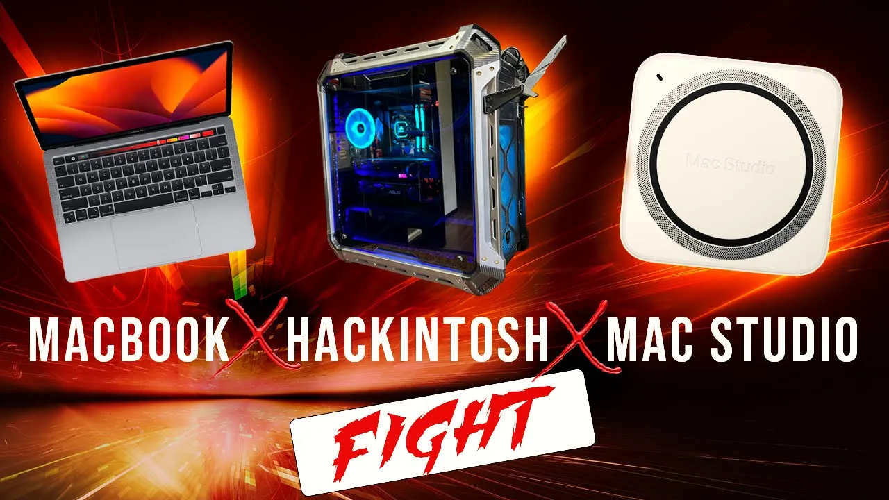 Benchmark Mac Studio M1, Hackintosh e Macbook Pro