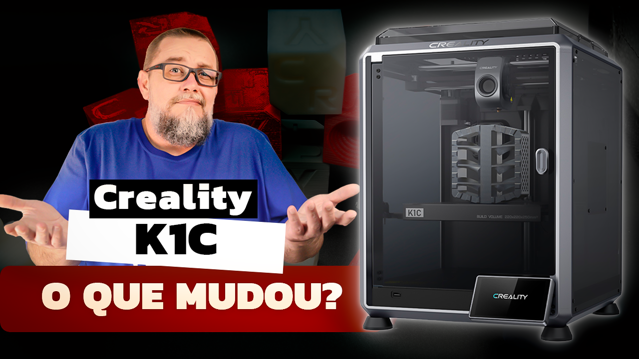 CREALITY K1C – Impressora 3D para Fibra de Carbono