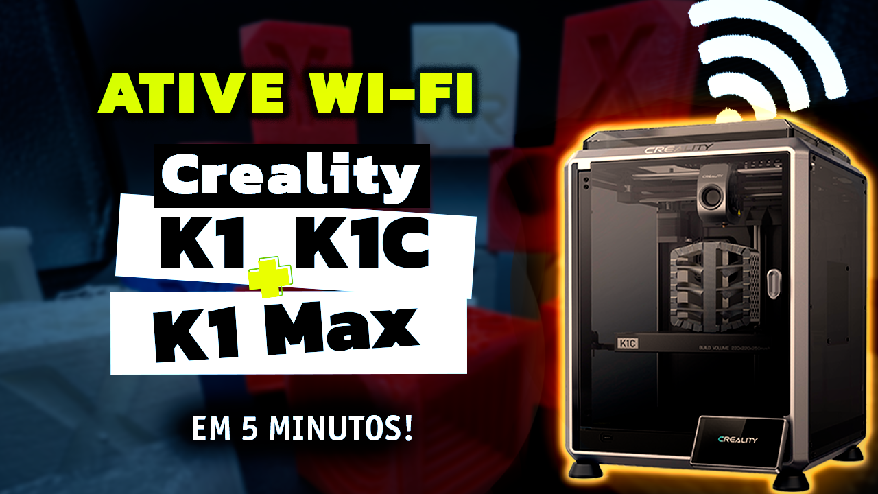 Como Habilitar Wi-Fi nas Impressoras Creality